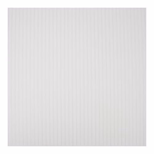 Superfresco White Paintable Ribbed Textured Paper Wallpaper, W: 52 cm x L: 1000 cm