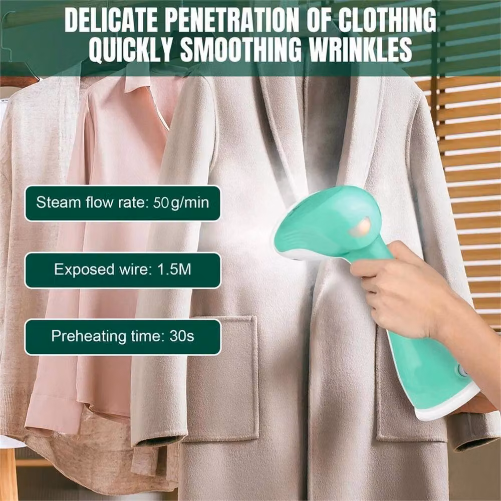 SPETLEK 1500W Handheld Garment Steamer in Green – 3