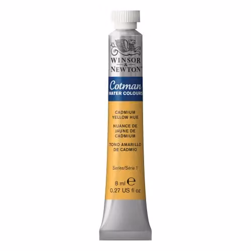 Winsor & Newton Cotman Watercolour Paint, Cadmium Yellow Hue, 8ml Tube – 2