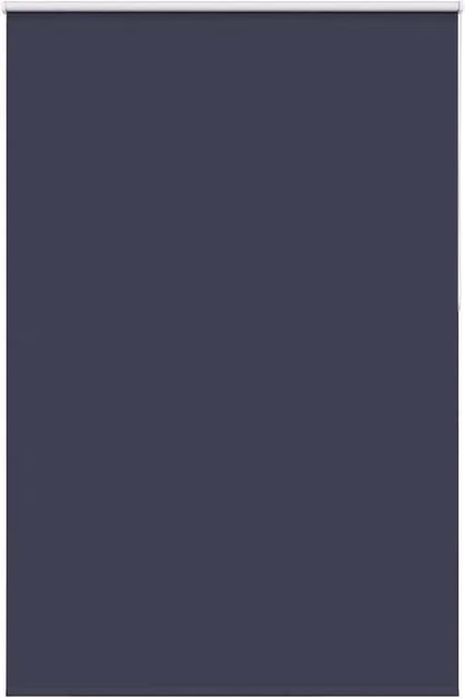 Berkfield Home Marine Blackout Roller Blind, Blue Polyester, W: 150 cm, H: 210 cm – 1