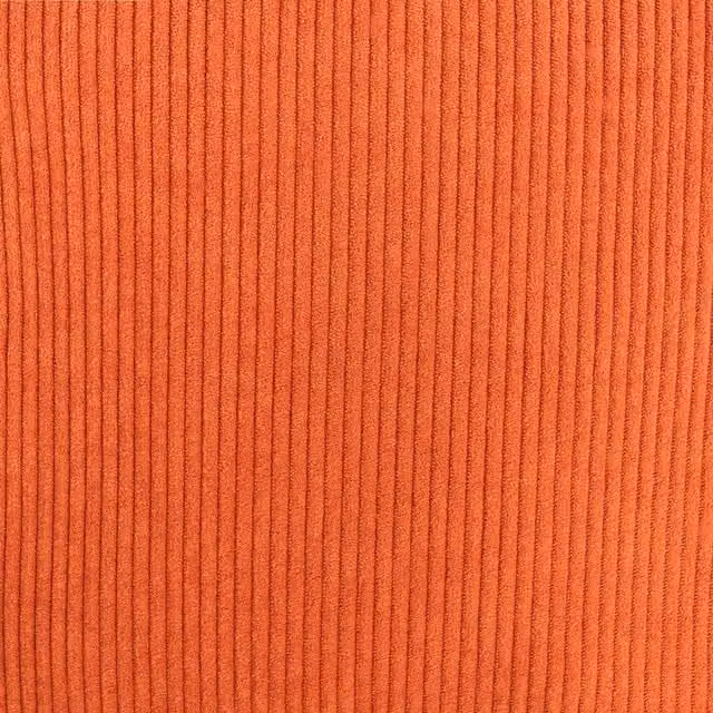 OHS Oxford Edge Corduroy Cushion Covers in Bronze/Orange, Pack of 4