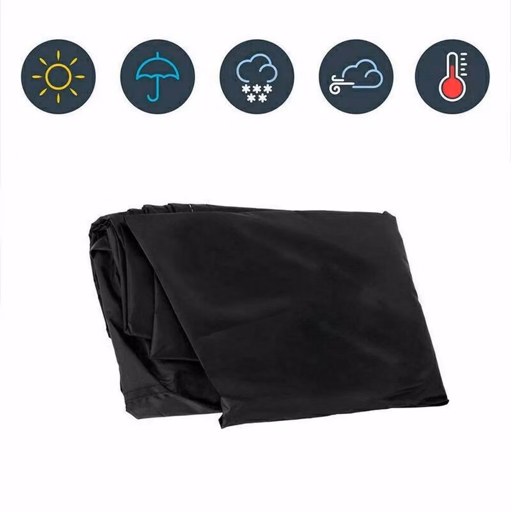EONLION Weatherproof Chiminea Cover in Black, W/D/H: 100 x 100 x 122 cm – 3