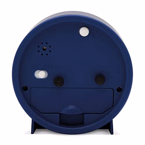 Acctim Gaby Small Analogue Contemporary Bedside Alarm Clock in Blue or Black – 2