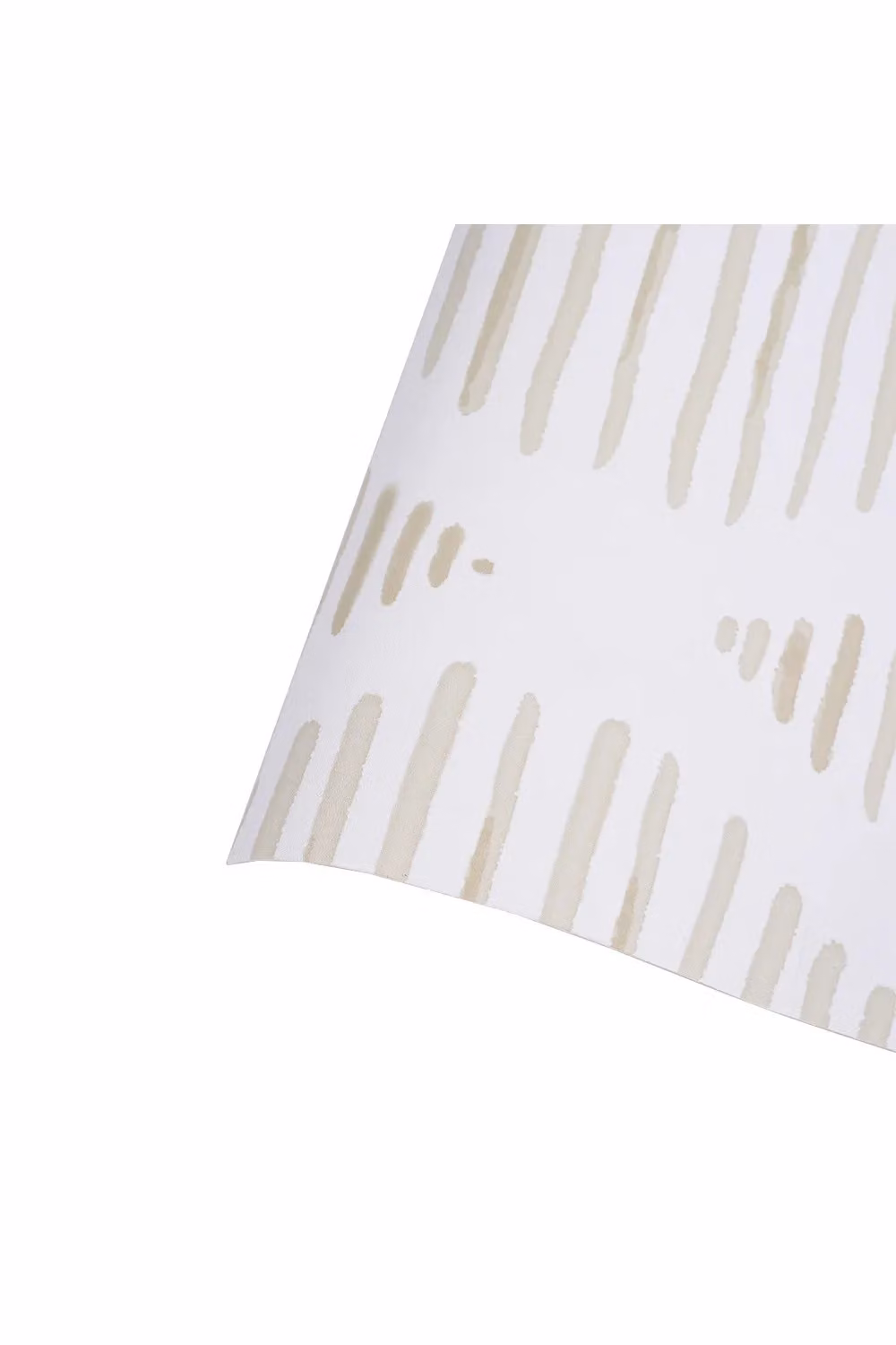 Living and Home Modern Striped Peel and Stick Vinyl Wallpaper in Beige and White – 2