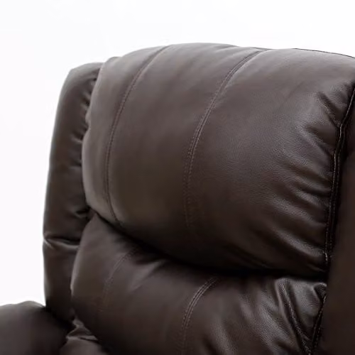 More4Homes Seattle Bonded Leather Recliner Armchair in Brown – 4
