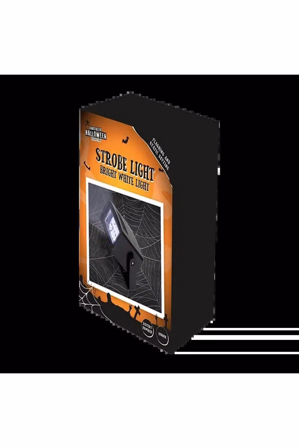 KDMD Halloween Strobe Light 2 Pack in Black – 2
