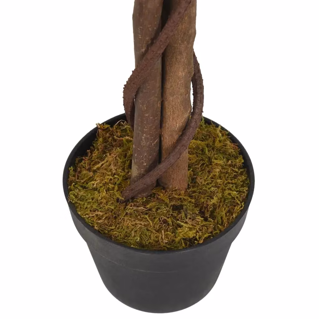 Berkfield Home Artificial Ficus Tree, Green, Height: 80 cm – 3