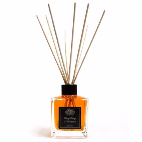 KDMD Ylang Ylang & Mandarin Essential Oil Reed Diffuser, 200ml, Black – 2