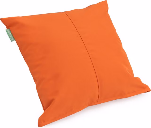 Gardenista Orange Square Outdoor Fabric Garden Scatter Cushion