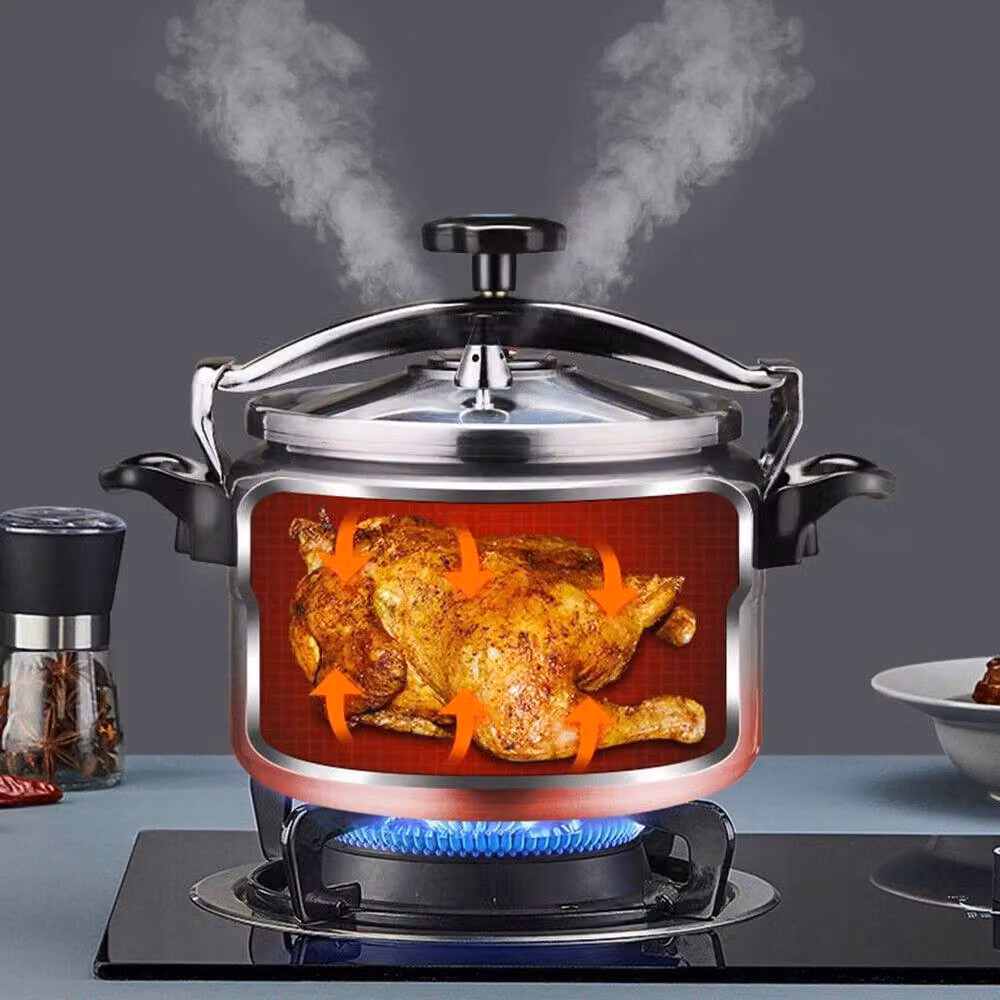 SPETLEK Easy Pressure Cooker in Silver, 7L Aluminium – 4