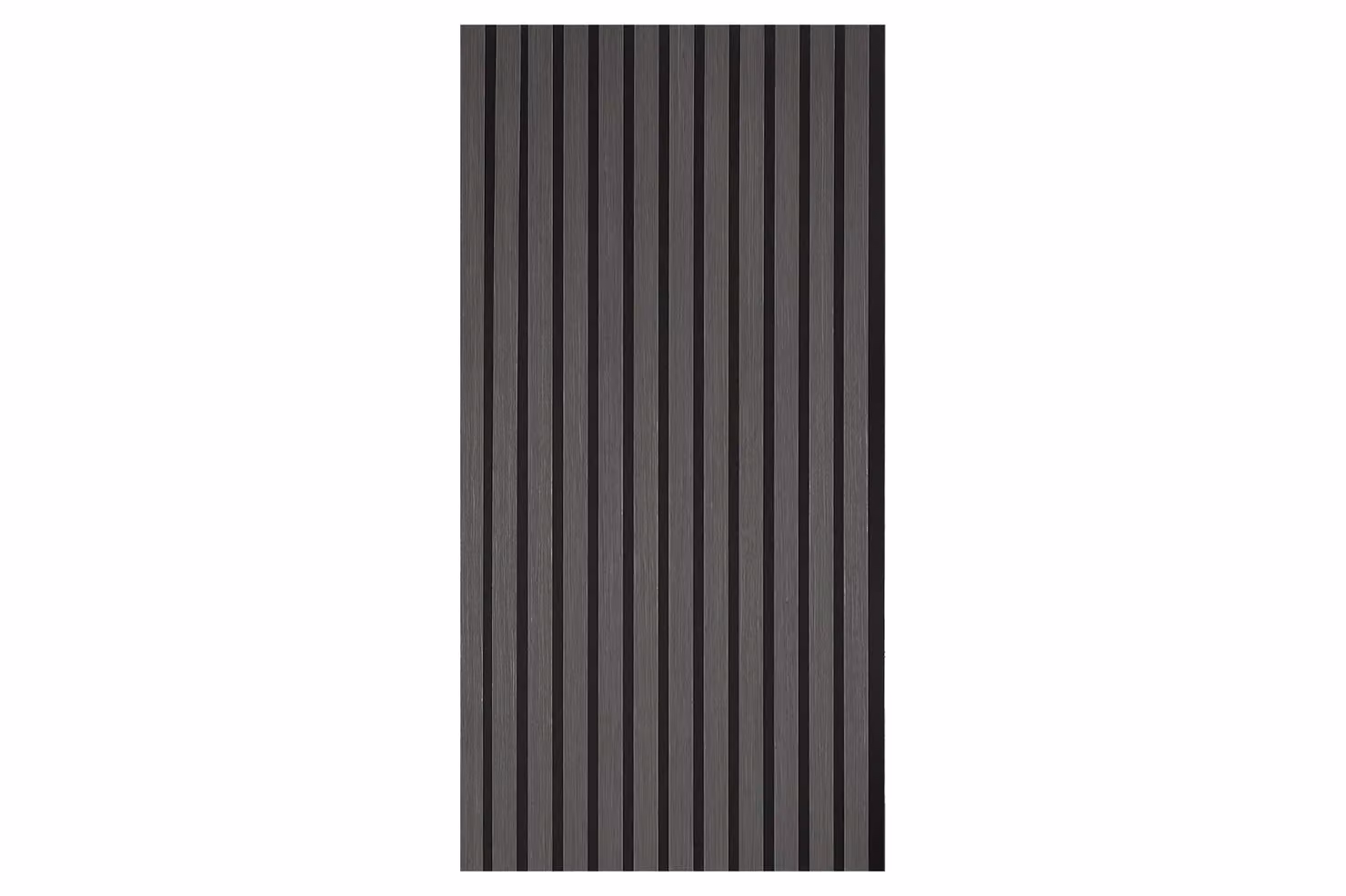 Fuse Acoustic Wooden Wall Panel in Charcoal Oak, Black, W: 60 cm, H: 120 cm – 2