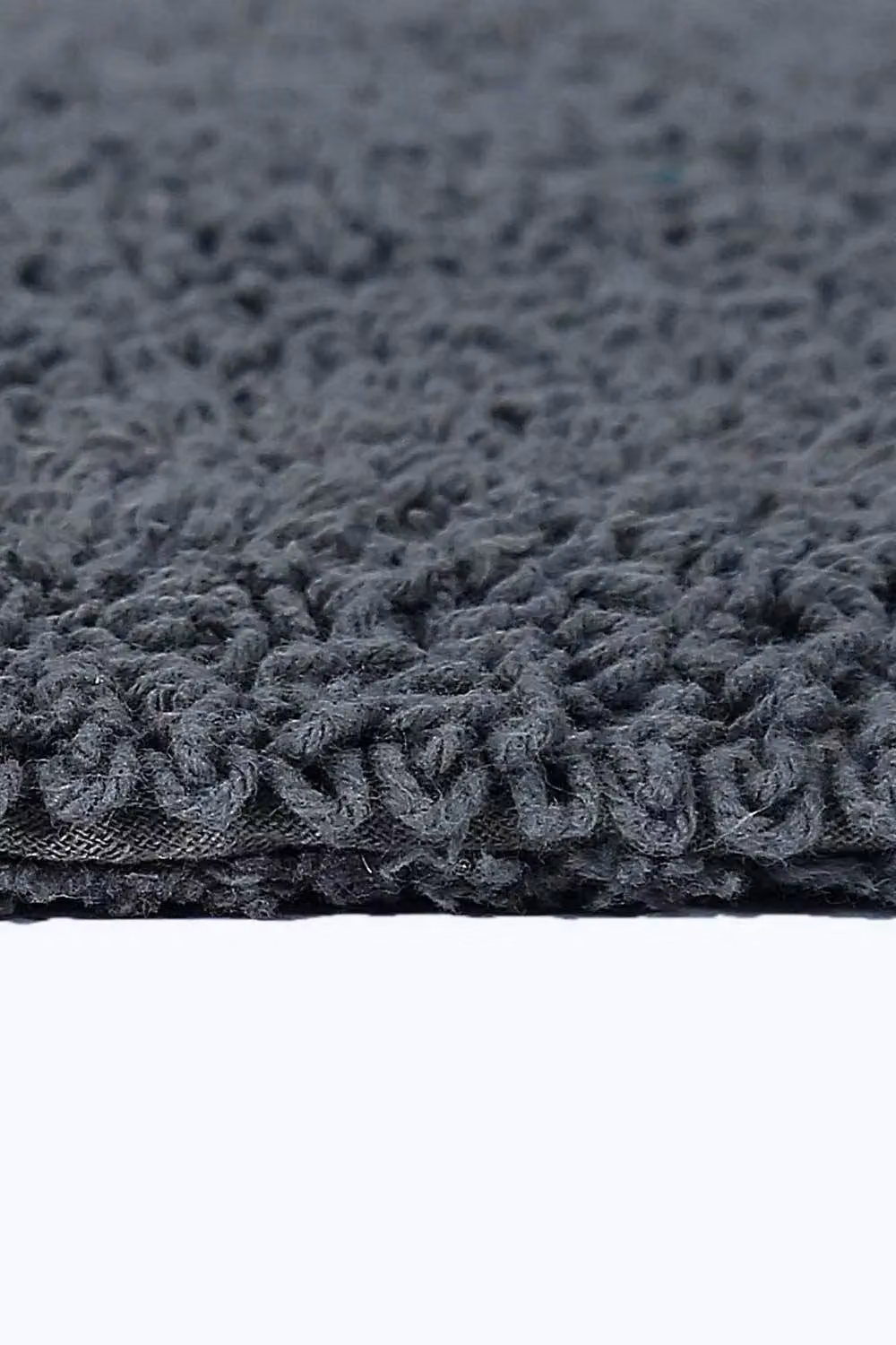 Homescapes Luxury Reversible Cotton Toilet Mat, Grey, W/D/H: 50 x 55 x 1 cm – 3