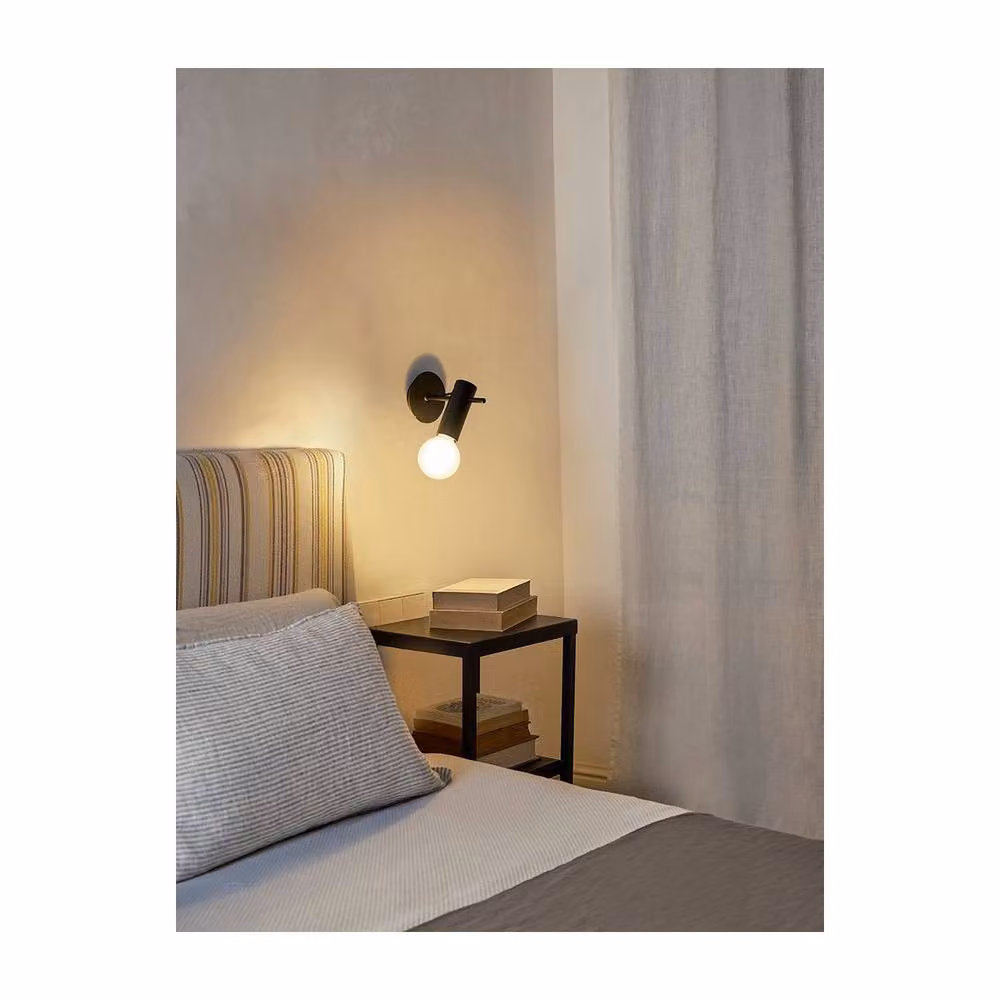 Netlighting Nude Black Wall Lamp with E27 Socket – 2