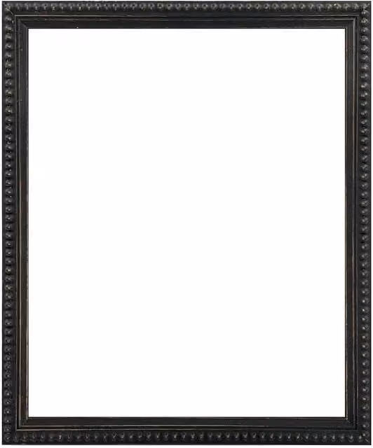Crown Black Bobbin Wooden Square Picture Frame 50.8 x 50.8 cm