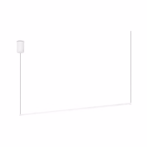 Netlighting Essence Integrated LED Suspended Pendant Ceiling Light, White, 3000K Warm White