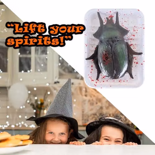 VFM e-Store Black Plastic Halloween Insect Decoration for Adults, 18.5 cm – 8