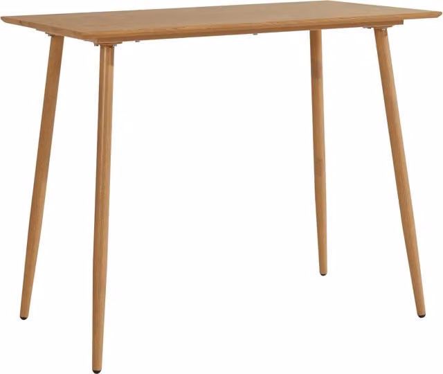 Monza Rectangular Dining Table in Oak Brown, W: 110 cm, D: 90 cm