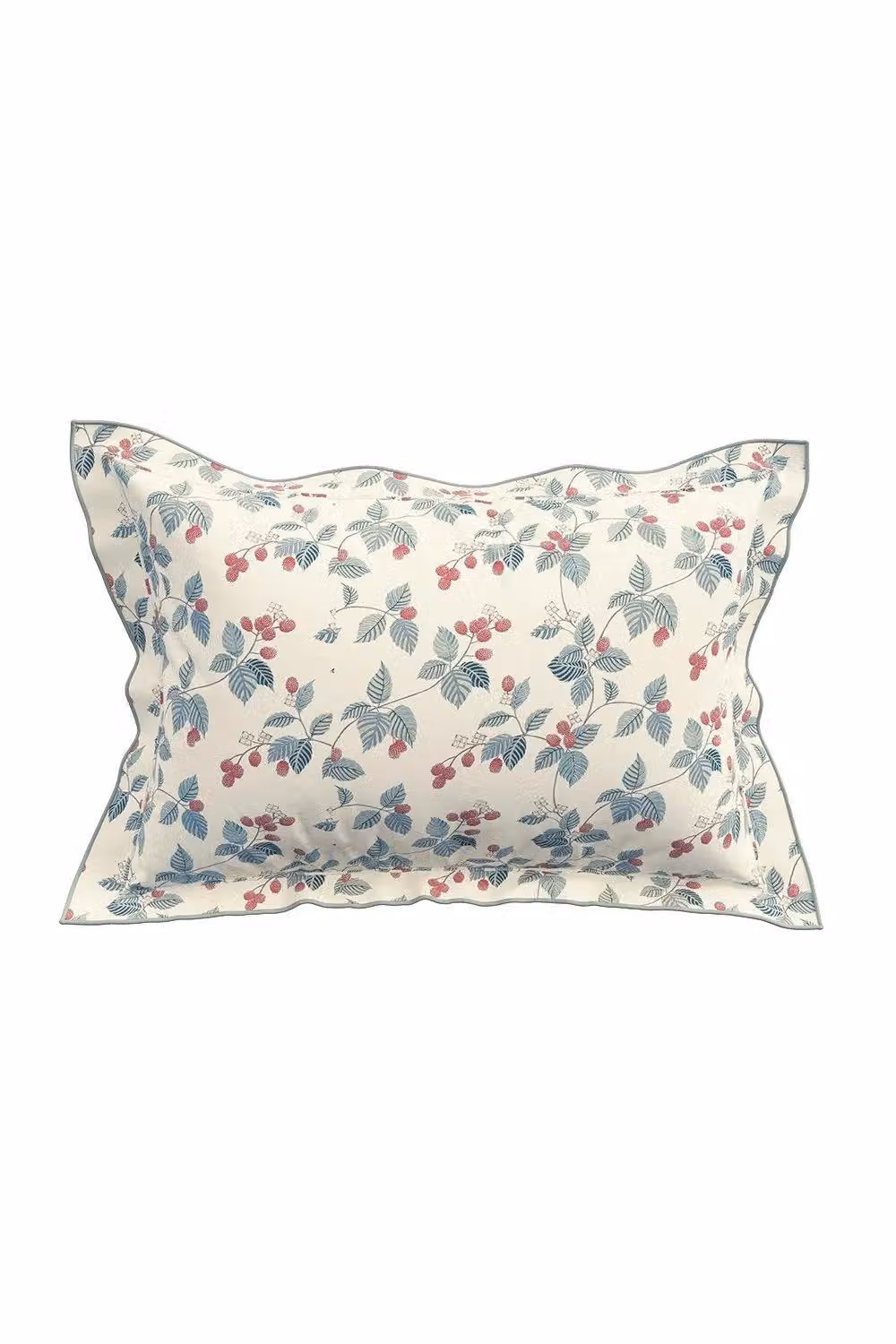 Sanderson Reversible Floral Cotton Mako Satin Duvet Cover and Pillowcase Set in Pink and Multicolour, W: 180 cm, H: 200 cm – 2
