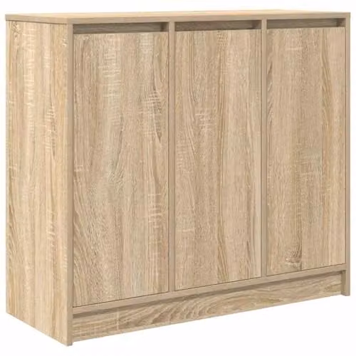 vidaXL Sonoma Oak Sideboard in Brown, W/D/H: 85 x 34 x 76 cm