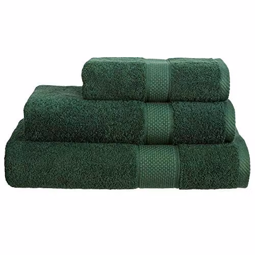 Linens Limited Turkish Cotton Face Cloth in Green