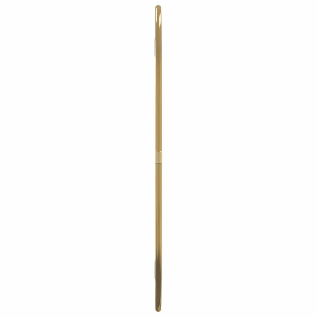 Berkfield Home Minimalist Rectangular Wall Mirror in Gold, W: 40 cm, H: 30 cm – 2