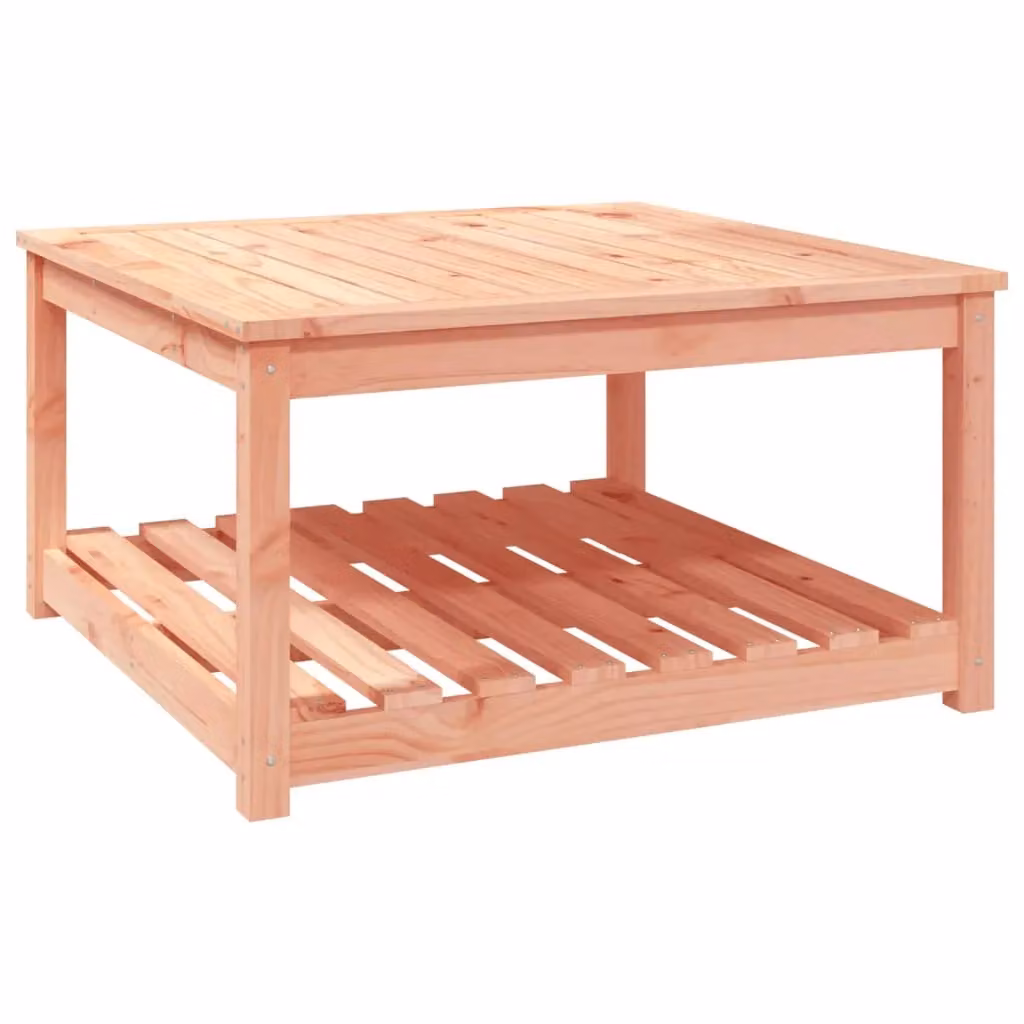 Berkfield Home Garden Table in Brown Solid Douglas Wood W/D/H: 82.5 x 82.5 x 45 cm – 2