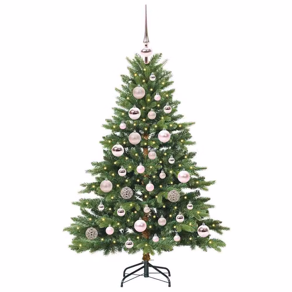 Berkfield Home Green Artificial Christmas Tree with 150 LEDs, Height: 120 cm – 3
