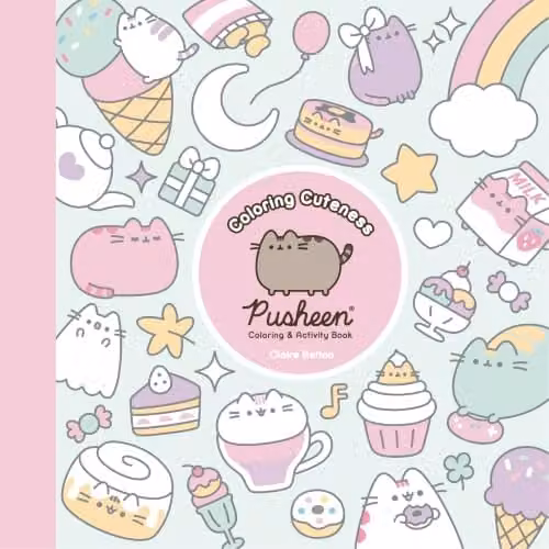 Pusheen Coloring and Activity Book by Gallery Books, Multicolour