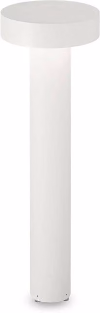 Netlighting Tesla 4 Light LED Outdoor Bollard Light in White, IP44 Rated, Warm White