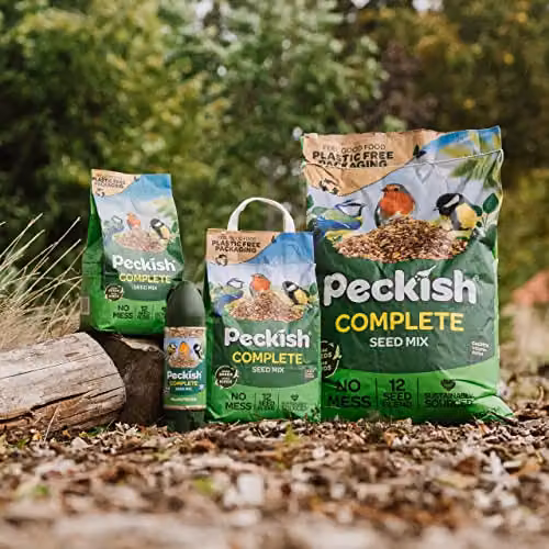 Peckish Complete Seed and Nut Mix for Wild Birds, 1.7kg, Green – 2
