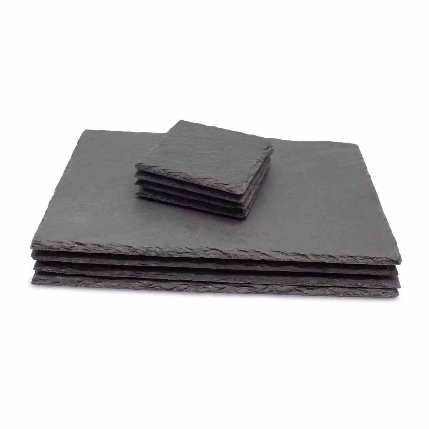 Van Gogh Rustic Slate Placemat and Coaster Set in Grey – 3