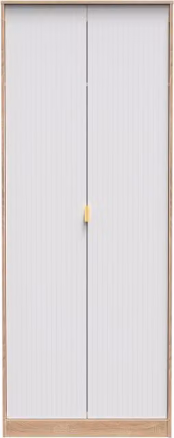 Ready Assembled 2 U Bexley 2 Door Wardrobe in Natural