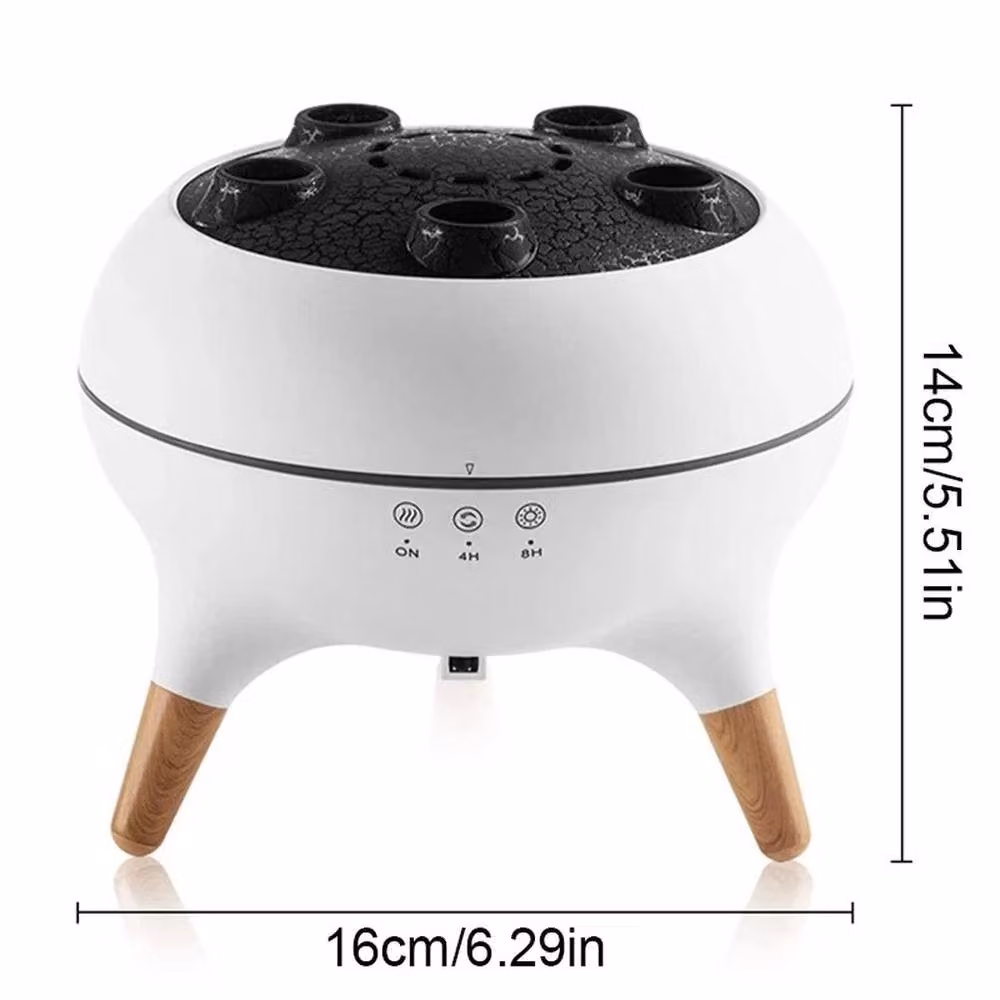 SPETLEK Dynamic Ultrasonic Spray Jellyfish Humidifier with Remote Control and Timer, White, 250ml, H 100 cm x W 15 cm x D 15 cm – 2