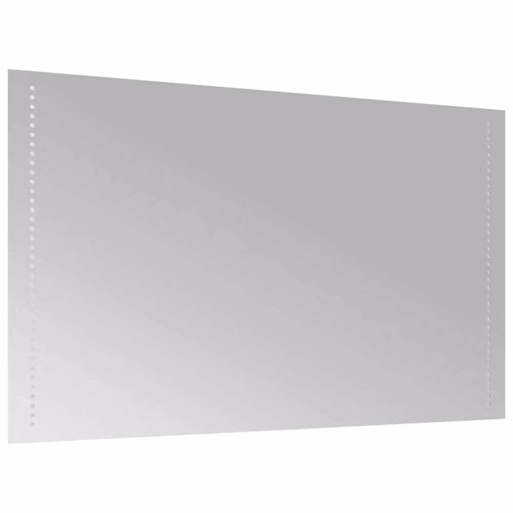 Berkfield Home LED Bathroom Mirror in Clear, W: 100 cm, H: 60 cm – 2