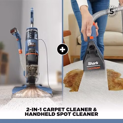 Shark CarpetXpert Deep Clean Carpet Cleaner, 960W, Blue, 2.3L, EX150UK – 2