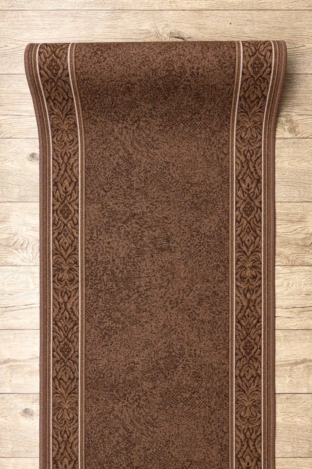 RugsX Sttropez Anti-Slip Runner in Brown, W: 100 cm, L: 270 cm – 4