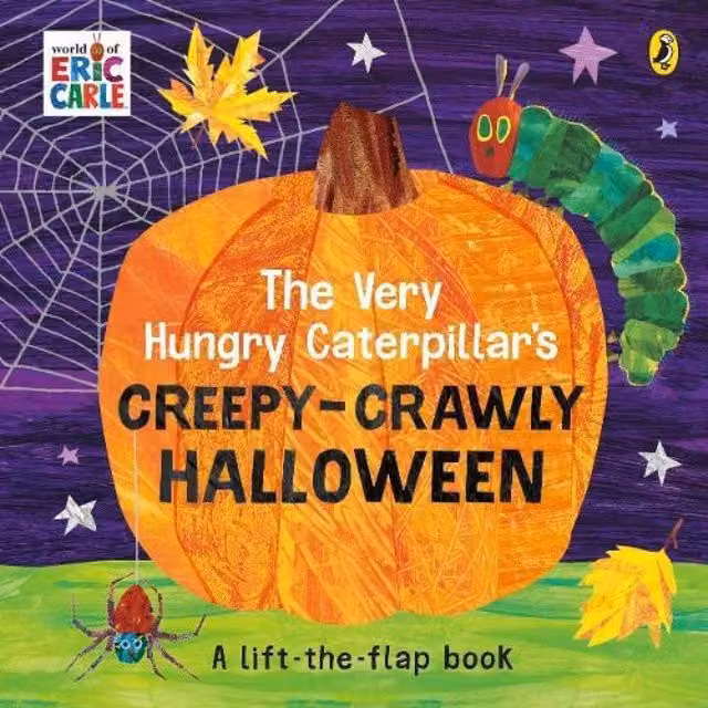 Eric Carle The Very Hungry Caterpillar's Creepy-Crawly Halloween Multicolour Paper Book