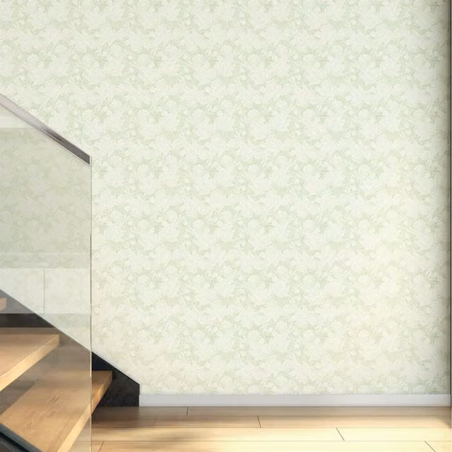 Hoopla Walls Paisley Abstract Wallpaper in Green