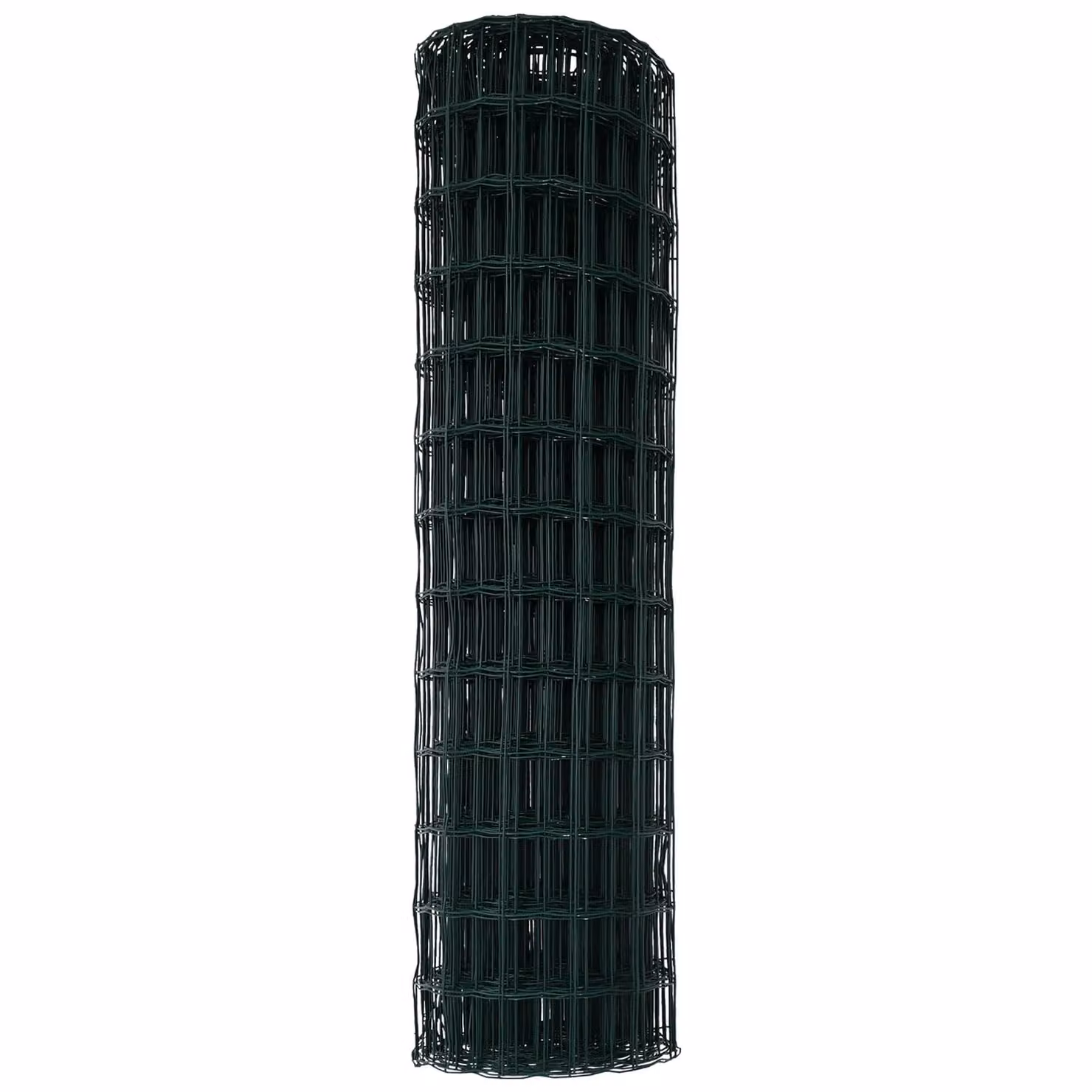 Berkfield Home Euro Fence Green PVC-Coated Steel Fencing, H: 140 cm x W: 10 m – 4