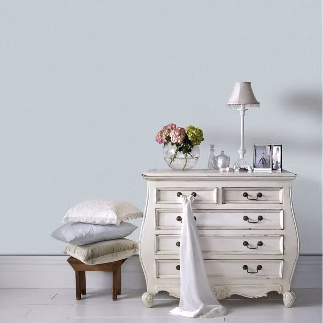 Superfresco Easy Calico Texture Wallpaper in Duck Egg Blue