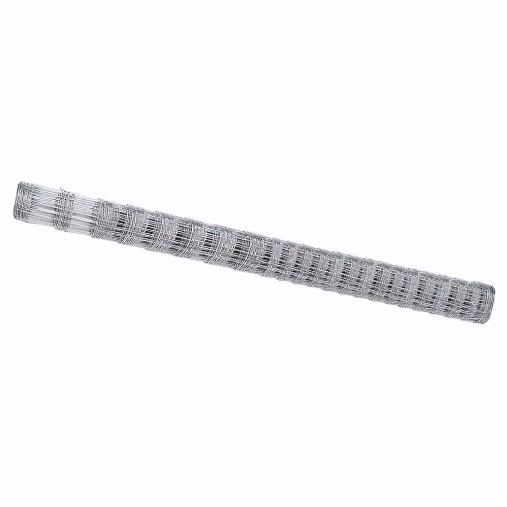 Berkfield Home Sturdy Field Fence, Galvanised Steel, Silver, H: 1.6 m x W: 25 m – 2