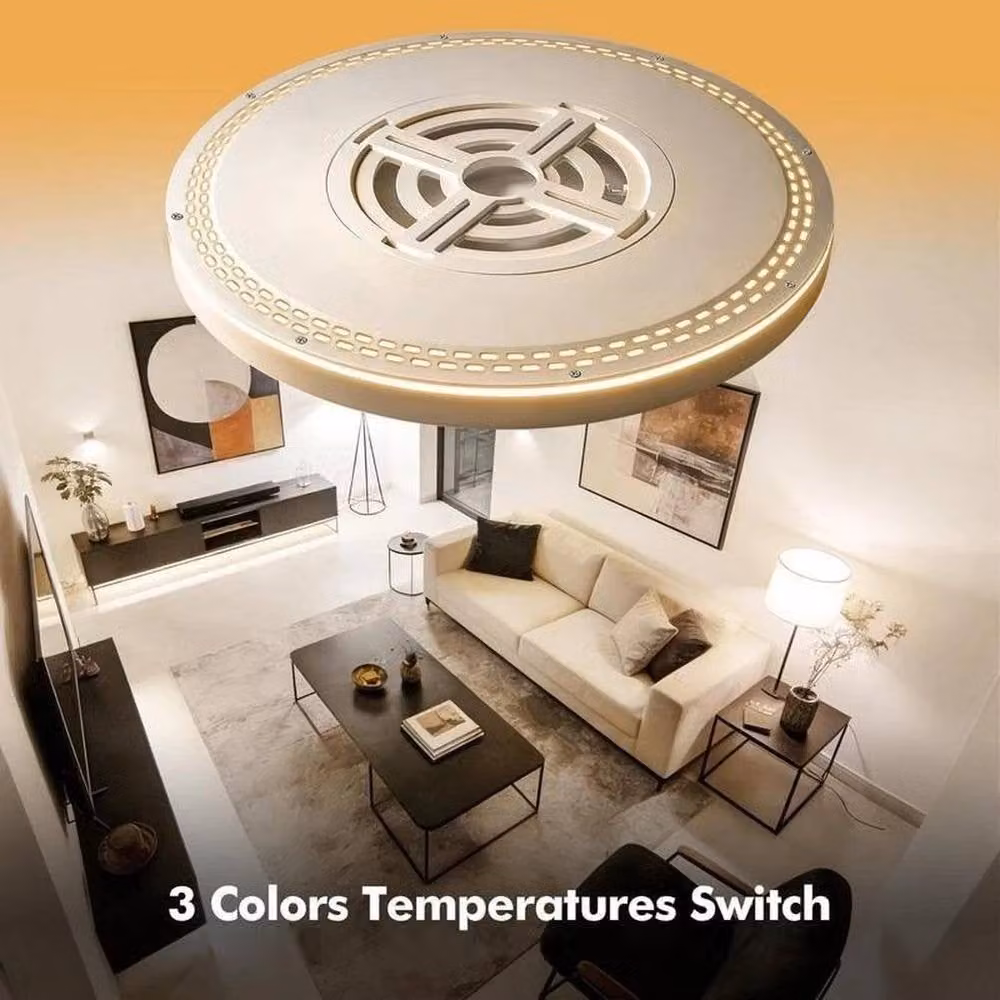 Kelvenix Dimmable LED Ceiling Light with Remote Control in White – 3