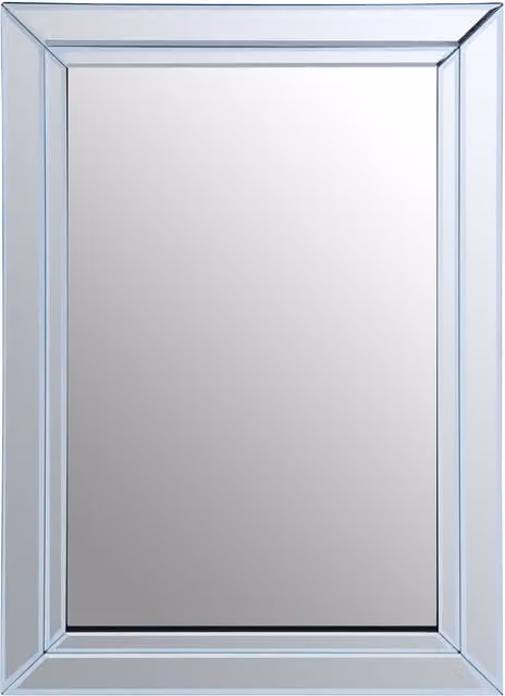 Orsina Sana Large Square Bevelled Wall Mirror in Clear – 1