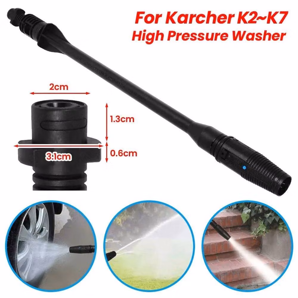 EONLION Rotary Nozzle for Karcher K2-K7 High Pressure Washers, 140 bar, Bright Yellow – 2