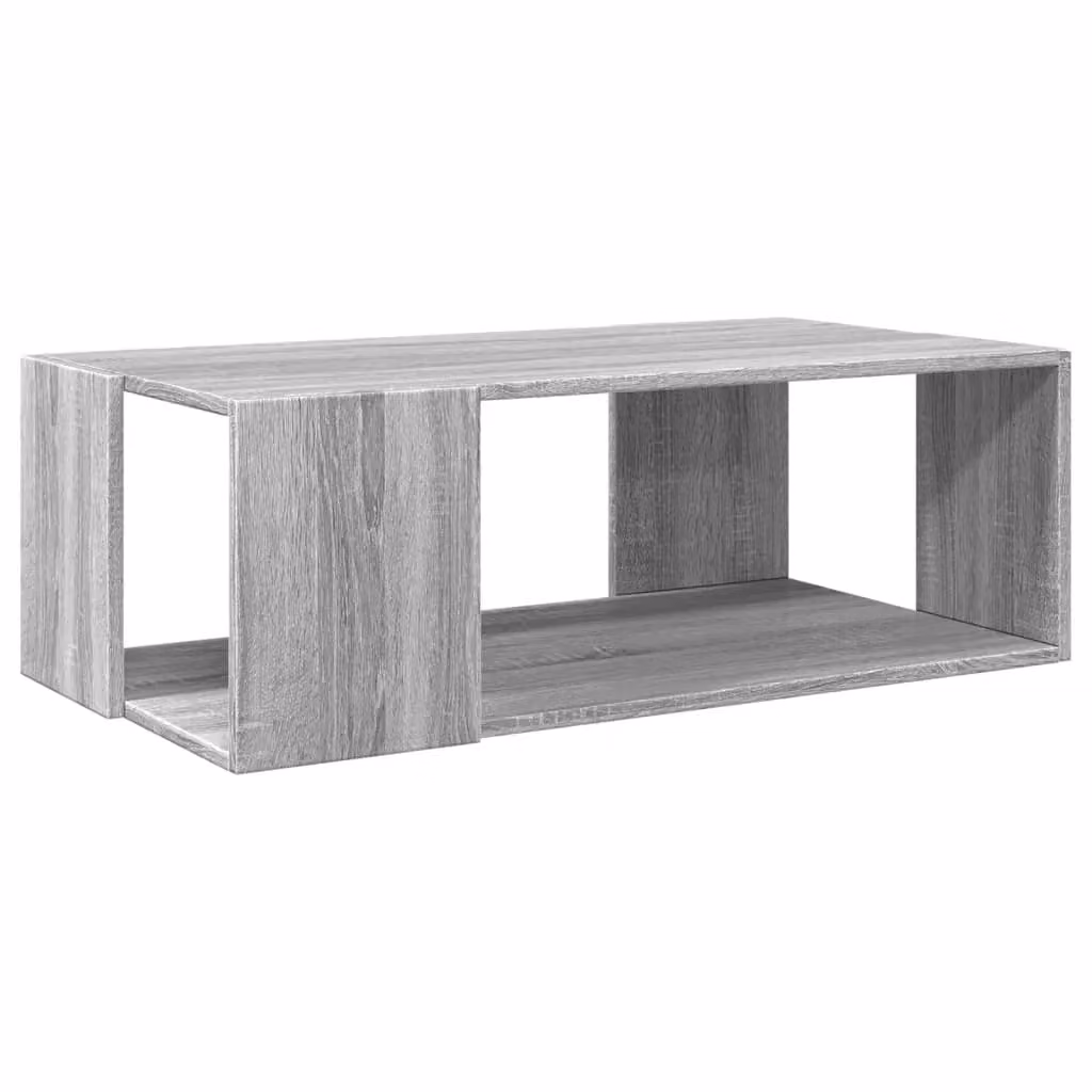 Berkfield Home Grey Sonoma Coffee Table, W: 89.5 cm, D: 48 cm, H: 30 cm – 2