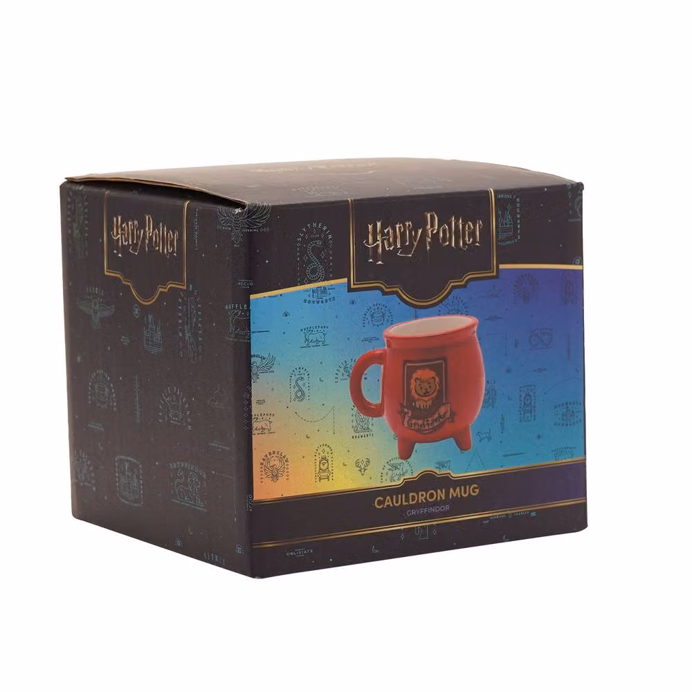 Warner Bros Harry Potter Back To Hogwarts Gryffindor Cauldron Mug in Red Ceramic – 3