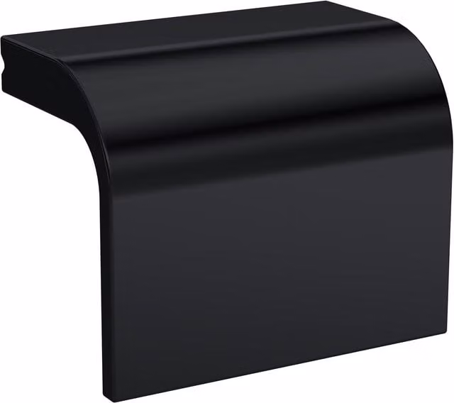 Balterley Matt Black Flush Pull Kitchen and Bathroom Cupboard Handles, 32mm Centres – 1