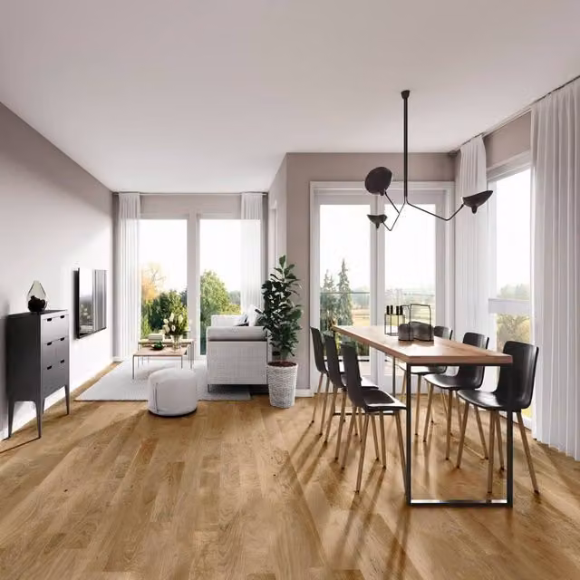 Luvanto Premium Light Sand Wood Effect Glue Down Luxury Vinyl Tile Plank 2.5mm