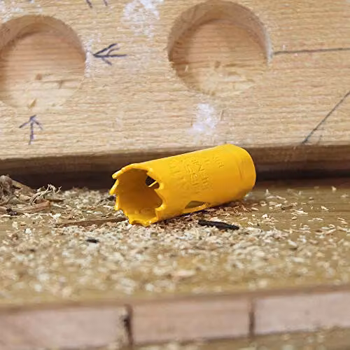 Faithfull Bimetal Cobalt Hole Saw, 24mm, Yellow – 2