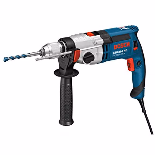 Bosch Professional GSB 21-2 RE Impact Drill, Blue, 110 V – 1